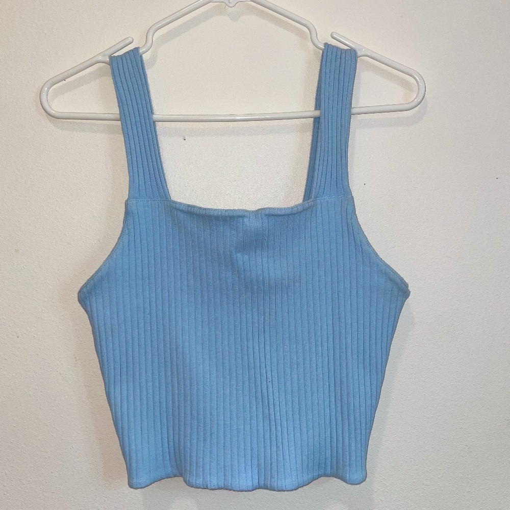 Ribbed tank top